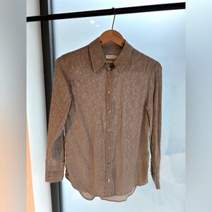 100% silk Equipment signature blouse